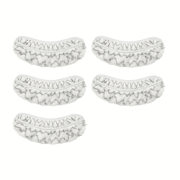 5 piezas de Paños de Mopa Reutilizables Súper de Microfibra, Diseño Duradero y de Fácil Acoplamiento, Esenciales para la Limpieza de Pisos Secos y Húmedos