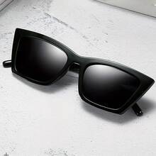 LANTEEM 1pc 2pcs 3pcs 6pcs 8pcs 10 Pcs Retro Cat Eye Black Glasses Personalized European And American Women's Fashion Glasses Summer Vacation Beach Accessories