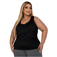 Women's Plus Size Dryfit Tank Top Gym Workout T-Shirt