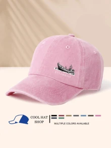 轮船、海洋、嘻哈、酷炫、复古、高品质、个性化、时尚、简约、休闲、百搭、保暖、防风、男女通用、四季皆宜 - 水洗帽 - 查看 18