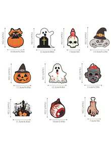 8 Piezas - Banderines, banderas y estandartes para exteriores en Halloween! Banderas de elementos de Halloween, las banderas vienen con cuerdas colgantes para una instalación fácil, los accesorios de decoración de la fiesta son resistentes al viento y duraderos para crear una atmósfera de terror, los patrones son realistas y el viento sopla para agregar una sensación de horror dinámica