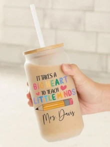 定制教师杯，个性化教师杯，带手柄，教师感谢礼物，教师旅行杯，教师杯，教师杯，定制教师杯，教师杯，教师旅行杯 - 多色 - 查看 3