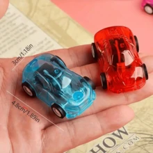 5Pcs Transparent Pull Back Small Car Inertia Small Car Cute Small Gift Activity Small Gift, Party Gift, Birthday Christmas And Halloween Best Gift