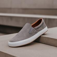 Polo Ocean Men's Slip On Sneakers – Casual Style And Comfort - Xám - Xem 4