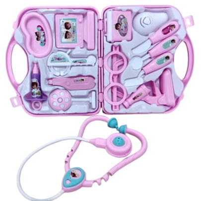 Maleta Médica Enfermeira Infantil - Small Doctor Educativo Brinquedo Criança Menina Doutora