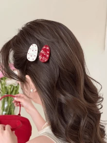 8 件波浪发夹，可爱女孩，侧刘海夹，高颜值蝴蝶结，多功能发饰，爪夹，发夹，发夹，发夹，发夹，学校用品