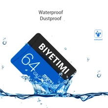 Biyetimi Speicherkarte TF Blitzkartem C10 U3 Micro SD Karte 32GB 64GB 128GB für Kamera/Android Handys/Computer Kopfhörer Lautsprecher HD Kamera