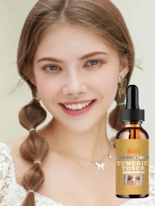 Suero iluminador para mejorar la opacidad, desvanecer las manchas, levantar y tensar la piel con esencia resistente a las arrugas y textura suave para un cutis radiante - Multicolor - Ver 2