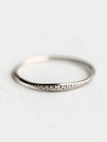 时尚戒指一件装，女士婚礼订婚派对首饰，情人节礼物 - 1# - 查看 22