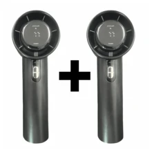 便携式手持风扇，100档可调风速，迷你USB充电风扇，内置可充电电池，风量大，制冷效果好，续航持久，适合旅行和户外使用，可充电便携风扇