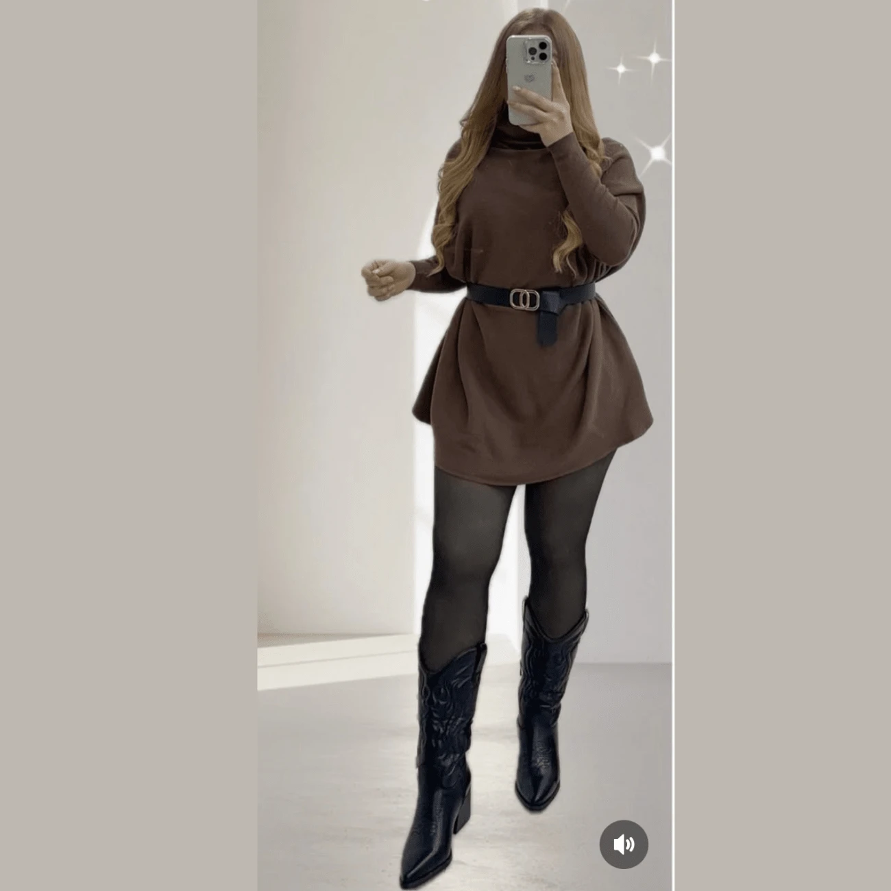 Warm Wool Poncho Dress Luxury Foreign Blogger Model Stylish And Modern Dress For Your Winter Full Of Elegance Autumn Winter Collection Dress 2025 Collection Modern Long Sleeve High Neck Dress, Poncho Dress For Travel Warm Dress Evening Dress Everyday Dress Party Dress Meeting Dress Outing Dress Dress For Your Special Occasion Invest In A Look Full Of Personality