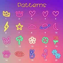 Letreros de neón personalizados, letrero de neón con nombre personalizable para decoración de pared, letreros de neón personalizadotalla grandeás grandes con luz LED para decoración de pared del dormitorio, letrero de neón con nombre para boda, fiesta de cumpleaños, tienda