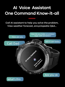 REMAX ساعة ذكية ريماكس بشاشة AMOLED ملونة مقاس 1.43 بوصة، مع واجهات ساعة متعددة مدمجة، شاشة تعمل باللمس بسطح منحني، تدعم العديد من اللغات، متوافقة مع أجهزة /Android/iOS، إجراء/استقبال المكالمات، مع وظيفة المكالمات، إشعارات الرسائل، قياس معدل ضربات القلب، تتبع النوم، عداد الخطوات، أوضاع رياضية، هدية مناسبة للرجال والنساء والأصدقاء وأعياد الميلاد