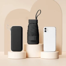 1 chiếc ô che nắng mini cầm tay, ô gấp gọn, ô bỏ túi nhẹ, dùng được cả che nắng và che mưa, lựa chọn mùa xuân hè, quà tặng cho phù dâu, trang trí phòng ngủ, trang trí nhà bếp, bãi biển, du lịch, dành cho nam, dành cho nữ, kỳ nghỉ, đồ dễ thương, quà tặng Ngày của Mẹ, trang trí phòng ngủ, sân vườn, trang trí nhà bếp, mùa hè, bãi biển, đồ dùng cần thiết khi đi du lịch, trang trí phòng, đồ chơi mềm, tốt nghiệp - Màu be - Xem 12