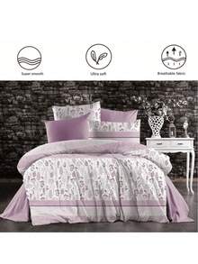 Duvet Set | Flat Sheet Included As A Gift | 150*220 Cm (1 Duvet Cover – 1 Pc + 1 Pillowcase – 1 Pc) Or 190*210 Cm (1 Duvet Cover – 1 Pc + 2 Pillowcases – 2 Pcs) | Soft & Breathable For All Seasons - Green - View 2