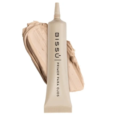 Primer para Párpados Bissu Original Nueva Fórmula con Vitamina E Resistente al Agua Waterproof Unifica Tono Prebase de Sombras Larga Duración Intensificador de Color Textura Suave Fácil Aplicación Dermatológicamente Probado Look Profesional Maquillaje Ojos Sombras Vibrantes Fijador de Maquillaje 10g Conservación Mejorada