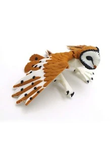 3D Printed Falcon Toy, Plastic Decor Gift, Toy Figurine, Home Decor Theme, Creative Holiday Toy, For Christmas Decoration, Christmas Gift (Random Eyes)