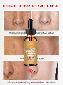 Suero iluminador para mejorar la opacidad, desvanecer las manchas, levantar y tensar la piel con esencia resistente a las arrugas y textura suave para un cutis radiante - Multicolor - Ver 5