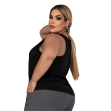 Women's Plus Size Dryfit Tank Top Gym Workout T-Shirt