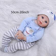 20 Inch Silicone Reborn Teenage Doll, With Visible Veins And Fabric Body - Including Clothing, Bottles, And Birth Cards - Perfect For Girls To Dress Up And Collectors, Teenage Doll 3+ - Multicolor - View 3