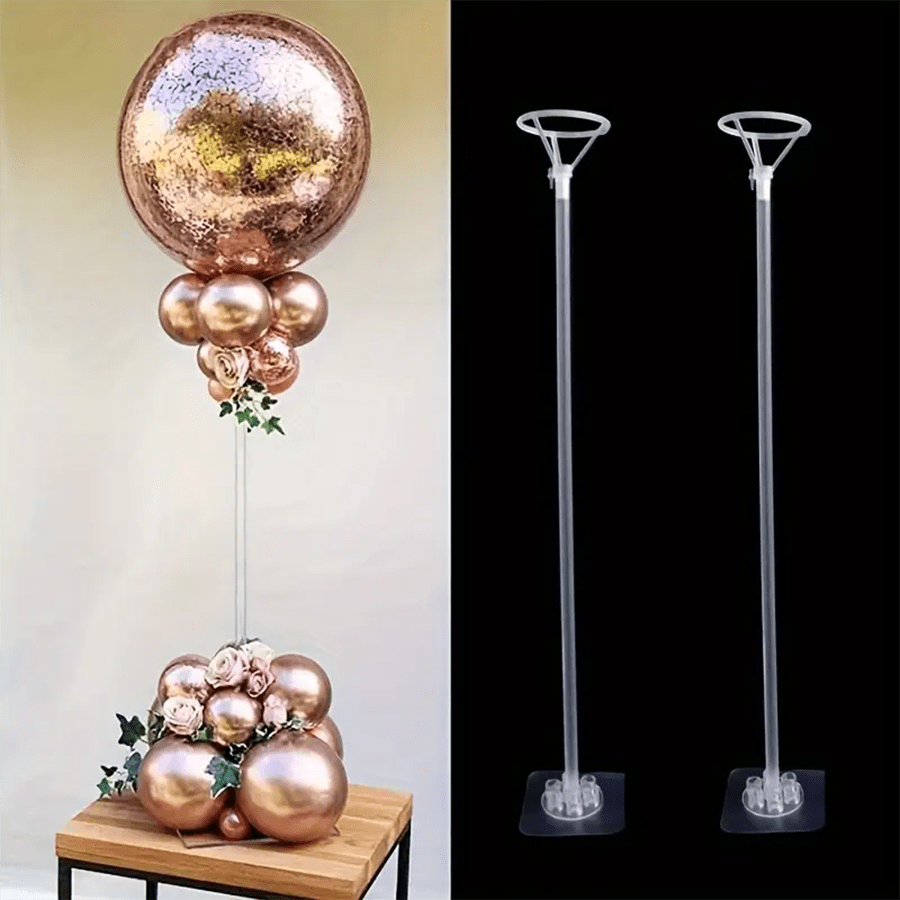 1 Peça Coluna Flutuante de Mesa de Balão, Suprimentos de Decoração de Festa de Balões, Decoração de Casamento, Aniversário, Commemorativa, Necessidades Diárias, Adesivo