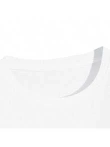 Falling Cats T-Shirt Basic Cotton Shirt Printed Cute Kittens Casual Fashion - 淺粉色 - 查看 4