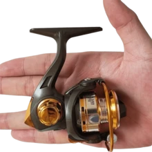 Ice Fishing Reel Ultralight Small Spinning Reel Fly Fishing Line Wheel Carp Spool Fishing Goods Tackle - Multicolor - View 11