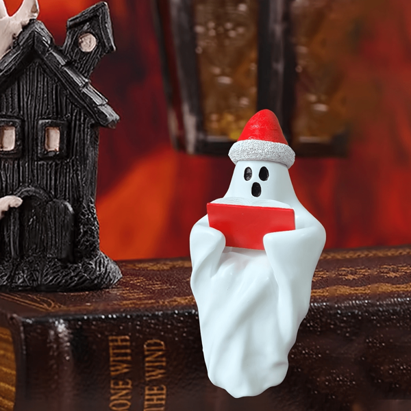 Holiday Decorative Figurines, Ghost Decoration Items - Suitable For Horror Decor, Seasonal Display, Fantasy Design, Ideal For Holiday Themes, Halloween Decoration, Christmas Decoration