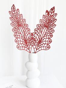 1/4/8PCS Artificial Sparkling Glitter 48cm Plants, Christmas Tree Decorations And Ornaments For Festival Wedding Party Home Indoor Dining Table, Room, Bedroom Decoration, Gift, Wreath, Rattan Diy Decoration Accessories, Christmas Tree And Christmas Plant Decor Home Decor Christmas Decorations