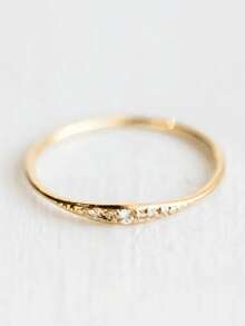 时尚戒指一件装，女士婚礼订婚派对首饰，情人节礼物 - 1# - 查看 12