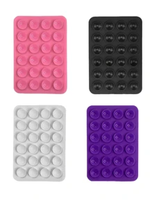 Silicone Suction Cups For Phone Case Self-Adhesive Mount - Hands Free Mobile Accessory Holder For Videos And Selfies - Compatible With All Mobile Phones
