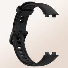 1pc Silicone Strap Compatible With Hua Wei Band 8 9 Strap Accessories SmartWatch Replacement Hua Wei Watchband Wristband Silicone Bracelet Compatible With Hua Wei Band 8 9