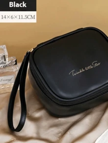 A Customizable Sanitary Napkin Storage Bag, Lipstick Storage Bag, Women's Bag, High-End Sense Light Luxury Delicate Makeup Bag, PU Small Makeup Bag, Portable Storage Bag - Multicolor - View 10