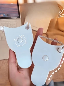 1 Stück Maßband mit Sperre und Knopfrückzug, schlankes Maßband geeignet für Einzel- und Gruppenmessungen, Schneiderei, präzise Fitness und medizinische Verwendung
