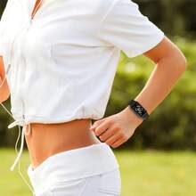 1pc Silicone Strap Compatible With Hua Wei Band 8 9 Strap Accessories SmartWatch Replacement Hua Wei Watchband Wristband Silicone Bracelet Compatible With Hua Wei Band 8 9