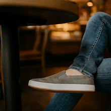 Polo Ocean Men's Slip On Sneakers – Casual Style And Comfort - Xám - Xem 2