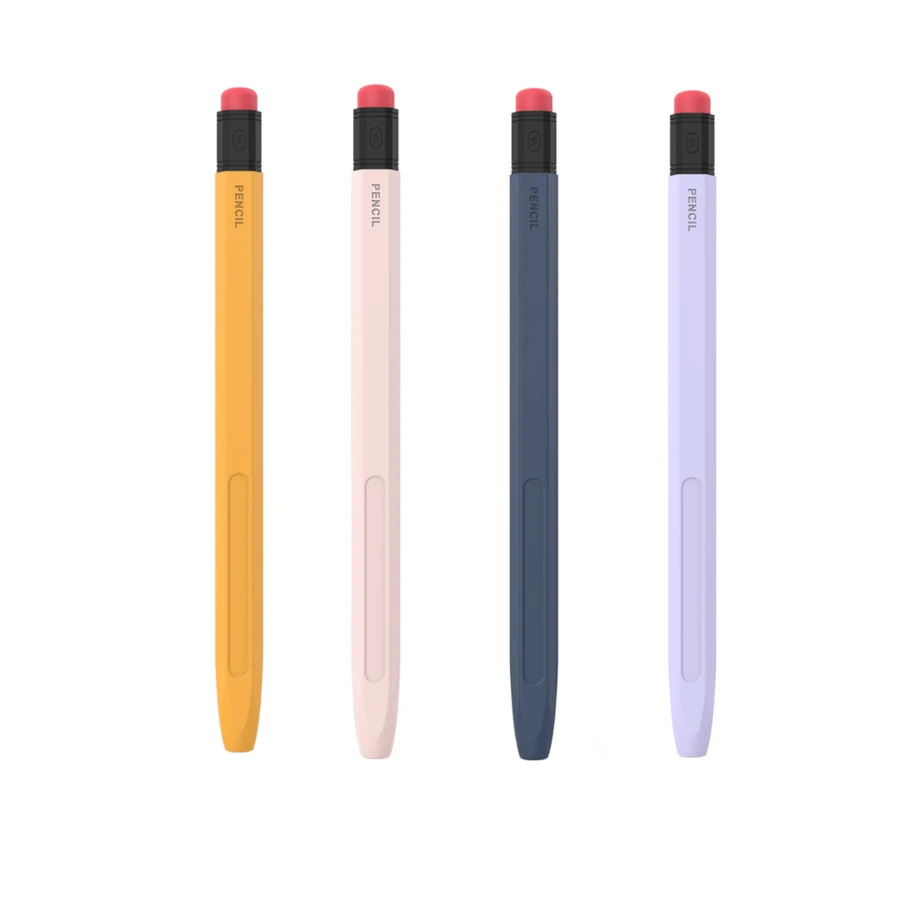 Classic Hexagon Silicone Case Compatible With Apple Pencil Cover Sleeve Skin Accessories, Compatible With Magnetic Charging And Double Tap