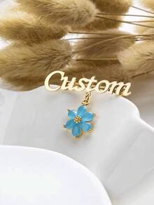 Customized Butterfly & Flower Brooch Pendant, Customized Groomsman & Bridesmaid Gift, Customized Wedding Attire, Valentine's Day Gift, Single Party Gift, Sister Gift, Couple & Mother Of The Groom Stainless Steel Jewelry Brooch Pendant - Item 8 - View 7