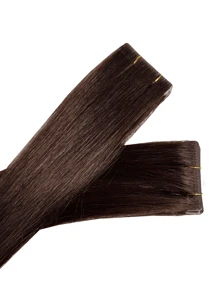 Invisible Tape In Hair Extensions Human Hair Seamless Injected Hand-Tied Pro Virgin Human Hair Tape Ins Balayage 10PCS(1#,2#,18P613#,60#) - S2 - View 6