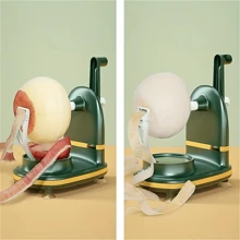 手动水果削皮器，手持式蔬菜苹果削皮器，耐用ABS塑料材质，无需充电，厨房必备工具 | 水果削皮器/实用装饰品 | 手动操作，厨房削皮器