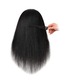 黑色沙龙造型梳 10支装碳纤维卷翘梳 手工挑染发梳 碳纤维分叉梳 造型梳 女士发梳