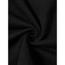 Women'S Motivational Entomologist V-Neck T-Shirt - Teamwork & Empowerment Design With "Anything Is Possible When You Work As A Team" Print, Casual Tropical Style, All-Season Wear, Black With White Lettering, Workplace Clothing | Empowering Message Shirt | Comfortable Fit - 黑色 - 查看 5