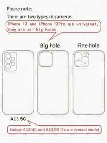 Precision Perforated High Transparency Bat Fish Starry Sky Spotted White Ocean Painted Anti-Drop Transparent Phone Case Compatible With IPhone Compatible With Phone Case Protective Cover Waterproof Shockproof Scratch Resistant - Multicolor - View 7