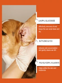 Bețișoare de curățare a urechilor pentru animale de companie, îndepărtarea delicată a cerii din urechi și a mirosurilor de la pernuțe de labă pentru pisici și câini