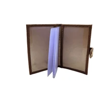 Women's Leather Crossbody Bag Kit + Leather Document Holder + Leather Coin Purse - 咖啡棕 - 查看 9