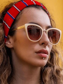 CIZME 1 Set mit 8 Stücken klassischer, durchsichtiger UV-Plastik-Barbell, 16G Lippenpiercing und Knorpelohrringe, rund, quadratisch, Herz, Pentagramm, Würfelform, transparente Lippenstifte und Ohrknorpelpiercing für Frauen und Männer, Alltagsgebrauch, 6mm, 8mm, 10mm Länge