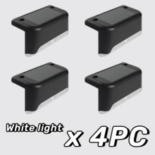 4/8/12/16pcs Solar Powered Garden Ground Lights, Deck Lights, Stair Lights For Outdoor Decoration Of Garden, Yard, Garage, Driveway, Fence - Black - View 15