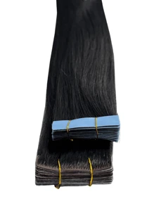 隐形接发带真人发无缝注射手工接发专业处女人发接发带渐变色 10 件（1#、2#、18P613#、60#） - S1 - 查看 6