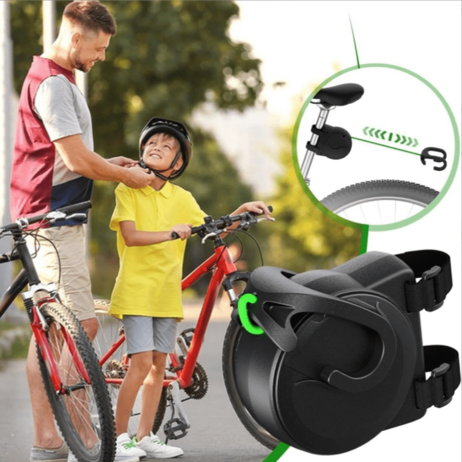Un nouveau choix pour le vélo parent-enfant ! Corde de remorquage de bicyclette, remorque de sécurité pour un déplacement facile, organisateur de rangement pour femmes, fournitures de voyage, retour à l'école, rangement de dortoir