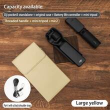Accessories For Pocket 3 Camera: Protective Case, Gimbal Storage Bag, Pocket 2 Protective Case, Lanyard, Pocket 3 Base Kit Add-On (Protective Case + Included Strap + Mini Tripod)